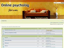 Tablet Screenshot of forum.onlinepsycholog.sk